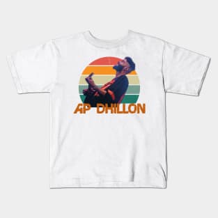 AP Dhillon Punjabi Singer Rapper Kids T-Shirt